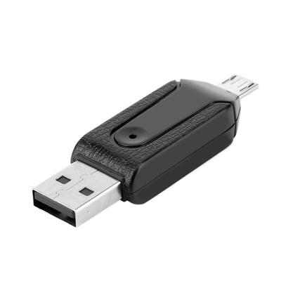 

USB20 Micro USB OTG Card Reader for TF SD Memery Card for PC Mobile Phone