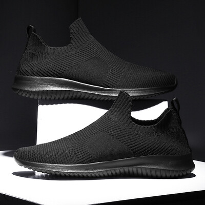 

Large size new summer breathable Korean version of the trend sports&leisure canvas running mesh mens shoes tide shoes