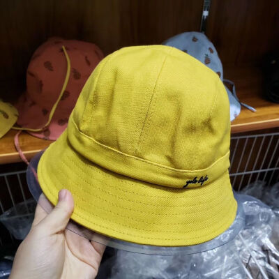 

New fashion Korean alphabet embroidered fishermans hat for men&women in spring&summer hip-hop folding basin cap sunscreen