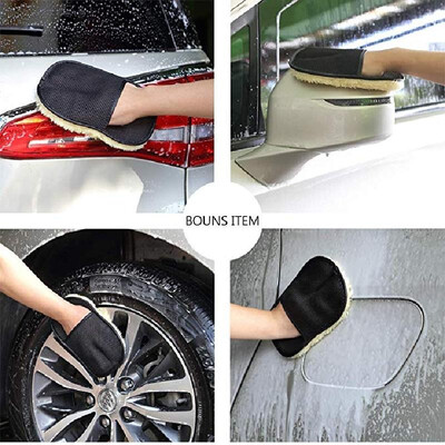 

Amazon AliExpress explosion supply Water jet high pressure flush car wash water gun garden water gun With a hose car wash gloves