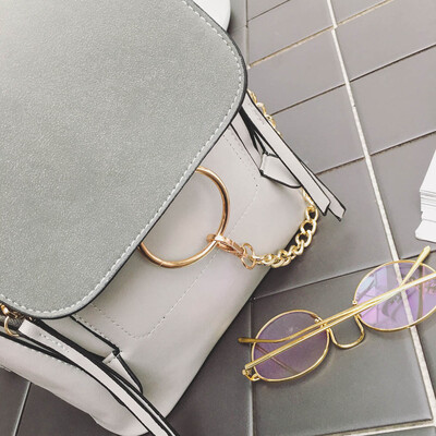 

Tailored Women Fashion School Style Travel Satchel School Bag Backpack Bag