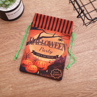 

Toponeto Halloween Cute Witches Candy Bag Packaging Children Party Storage Bag Gift