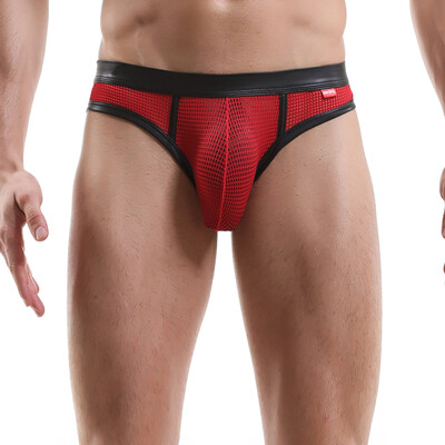

Mens Sissy Mesh G-string Thongs Underwear Sexy Boxer Briefs Backless Jockstraps