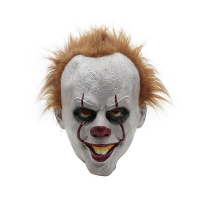 

Halloween Full Face Scary Mask for Masquerade Safe Latex Horror Man Mask for Kids Adult Gift Halloween Party Costume Accessories