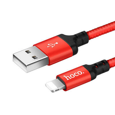 

HOCO Best USB Cable For IPhone 8 Lightning To USB Cable Fast Charger Data Cable For IPhone-1m