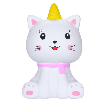 

Gotoamei Squishies Kawaii Cartoon Kitty Spuer Slow Rising Cream Scented Stress Relief Toy