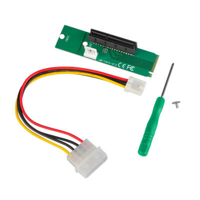 

NGFF M2 to PCI-e 4x Slot Riser Card  Key M2 Port to PCI Express Adapter