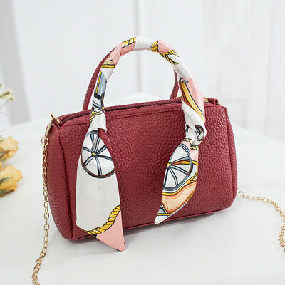 

2019 New Style Chains Zipper Flap Women Crossbody Leather Shoulder Bag Tote Purse Handbag Messenger Satchel