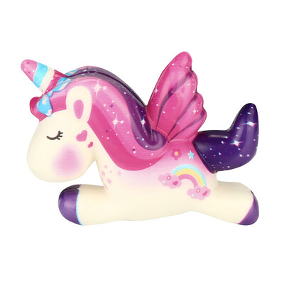 

Siaonvr Cute Unicorn Squishy Slow Rising Cartoon Doll Cream Scented Stress Relief Toy