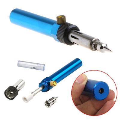 

Burner Butane Gas Blow Torch Solder Iron Gun Cordless Welding Pen Burner Quality