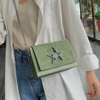 

Ins popular summer small fresh small bag female 2019 new wave Korean version of the wild chain slung small square bag