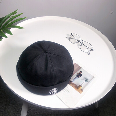 

Hat Female Winter Chao People Hip Hop Landlord Hat Male Korean Version Baitie Leisure Melon Skin Hat Retro Wuzi Street Hip Hop Hat