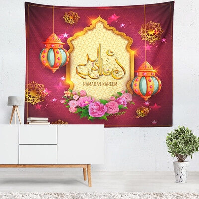 

Gobestart Muslim Ramadan Festival Tapestry Home Decor Wall Paintings Party Festival Favor