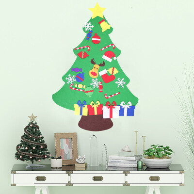 

Toponeto DIY Three-dimensional Cloth Christmas Tree large Christmas Hanging Gift