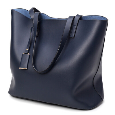 

High Quality Leather Women Bag Black Luxury Handbags Women Bags Designer Solid Women Shoulder Bags Large Capacity Tote Bag B013