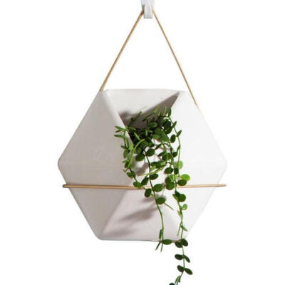 

New Wall Hanging Green Plant Wall Hanging Planter Box Pot Flower Holder Ornament