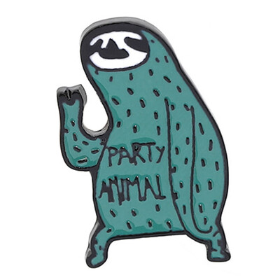 

Cartoon Sloth Mummy Ghost Cat Shell Brooch Halloween Accessories Gift Hot