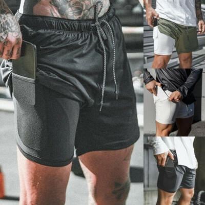

Men&39s Shorts Gym Jogging Running Training Sports Wear Boxer Beach Short Pants