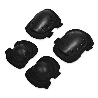 

4pcs Elbow Guard Kneepad Tactical Protective Gear