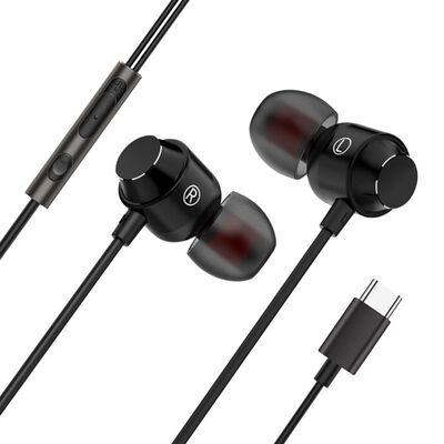 

Magnet Adsorption Phone Earphone Type C Cellphone HiFi Stereo Sound In-ear Noise Isolation Earpiece For Phone
