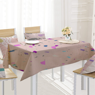 

Toponeto Creative Table Cloth Linen Tablecloth For Kitchen Decorative Dining Table Cover