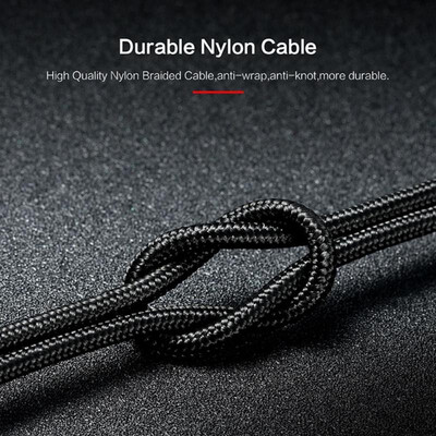 

Magnetic Cable Organizer Carbon Fiber Look Desktop USB Cable Clip Winder