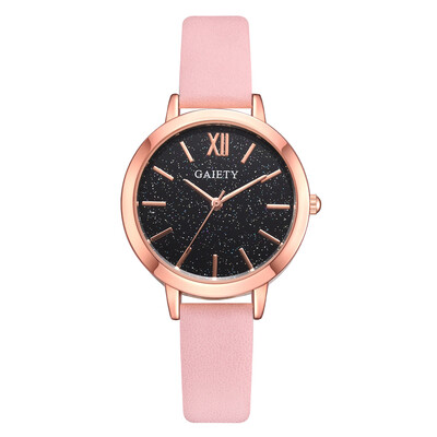 

Womens quartz watch trendy exquisite scale loose powder starry sky student watch wholesale