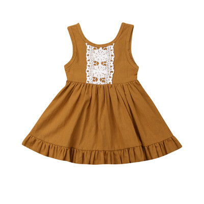 

Kids Toddler Baby Girl Princess Dress Lace Pageant Wedding Party Tutu Dresses