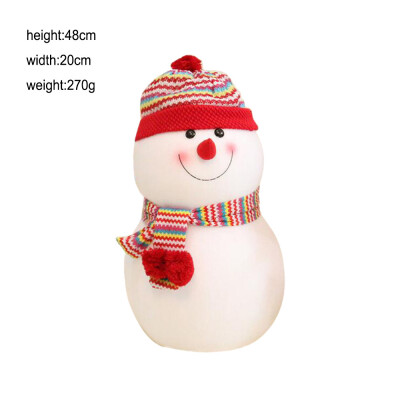 

Tailored Christmas Decorations Smile Face Size Snowman Decoration Scene Decoration