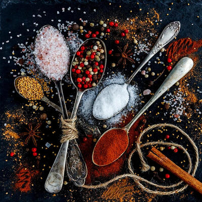 

5D DIY Full Drill Diamond Painting Spice Cross Stitch Embroidery Mosaic Kit