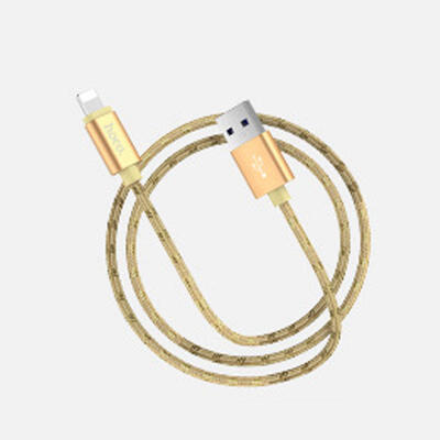 

Hoco UPL12 Two-tone Nylon-braided Fast Charging Lightning Cable For IPHONE-1m