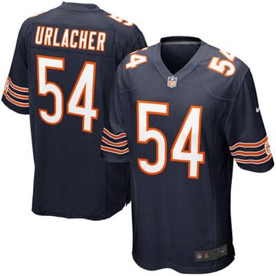 

Youth Football Jersey Chicago Bears Brian Urlacher Navy Blue Game Jersey