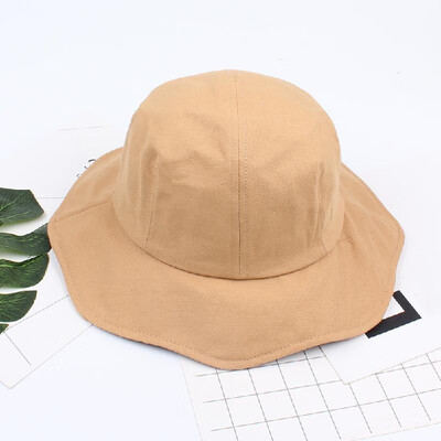 

Fashion Men Women Bucket Hat Caps Fisherman Sun Visor Floppy Cap Wide Brim Foldable Sun-Proof Hats