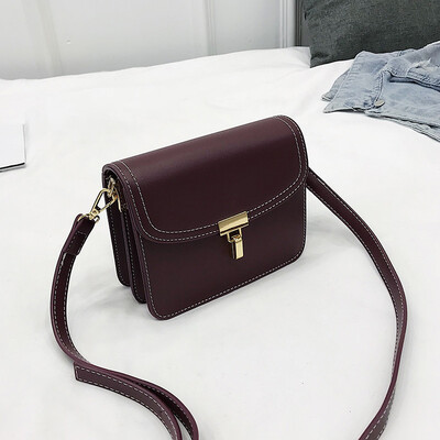 

Bag woman 2019 new fashion Korean version of the fashion network celebrity small black bag with one shoulder slanted bag back to t