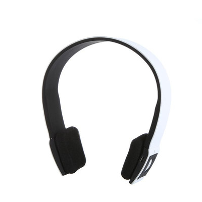 

24G Wireless Bluetooth V30 EDR Headset Headphone with Mic for iPhone iPad Smartphone Tablet PC White