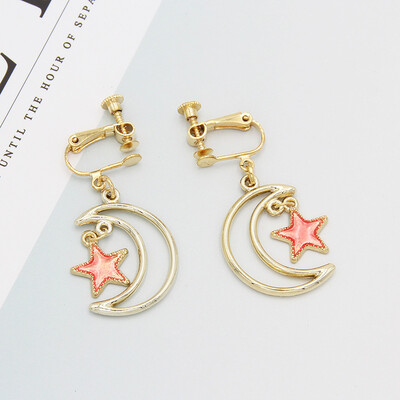 

In 2019 the new brand design asymmetric starfish starfish earrings for women
