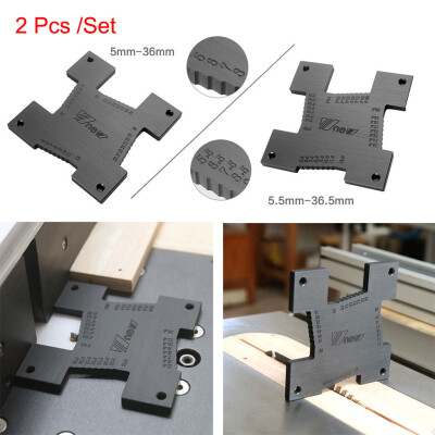 

〖Follure〗2Pcs High Precision Height Gauge 5-365mm Woodworking Router Table Electric Circ