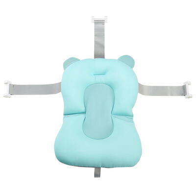 

Baby Shower Bath Tub Pad Non Slip Bathtub Mat Newborn Safety Bath Cushion