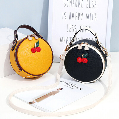 

Shoulder bag handbags autumn new handbag tide casual wild diagonal cherry small bag