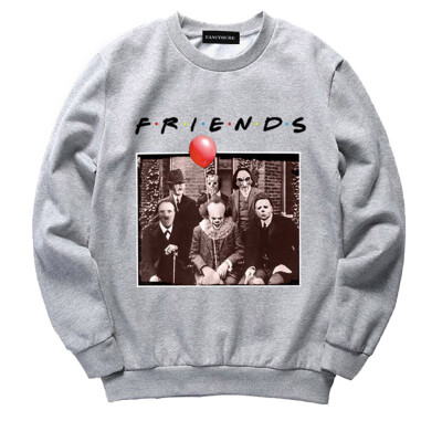 

Herqw61 Womens Stephen Kings It Friend Pullover Georgie&Pennywise Terror Movie Sweatshirt