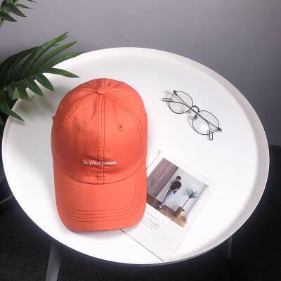 

Hat female Korean version leisure hundred baseball cap mens tide outdoor spring&summer sun-proof sun hat letter cap English