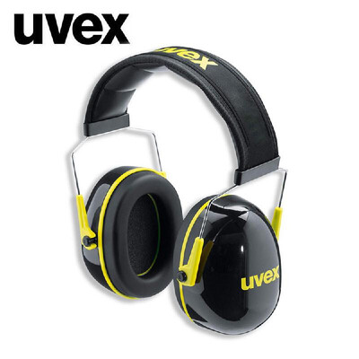 

1Pc UVEX K2 Overhead Soundproof Earmuffs Noise Reduction Earmuffs 32dB SNR Adjustable Headband Comfortable for Industrial Working