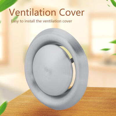 

Greensen Stainless Steel Anti-rust Adjustable Round Practical Air Valve Ventilation Cover