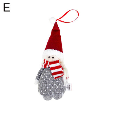 

Xmas Santa Deer Angel Doll Christmas Tree Hanging Ornament Pendant Party Decor