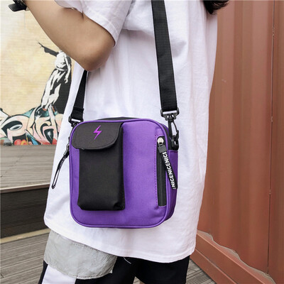 

Texture breast bag lady oblique shoulder lady bag graffiti bag cartoon Sesame Street small bag