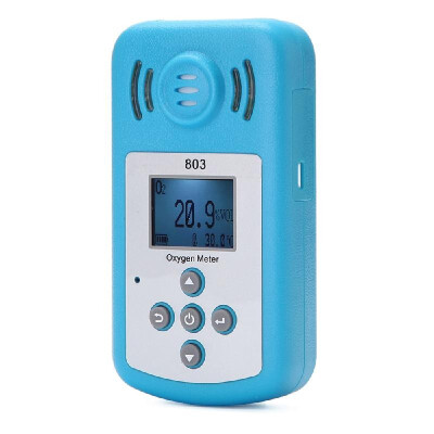 

Oxygen Meter Portable OxygenO2 Concentration Detector with LCD Display&Sound-light Alarm