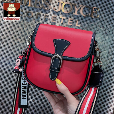 

Ins New Small Bag 2019 New Korean Joker Small Square Bag Leisure Broadband Single Shoulder Messenger Bag