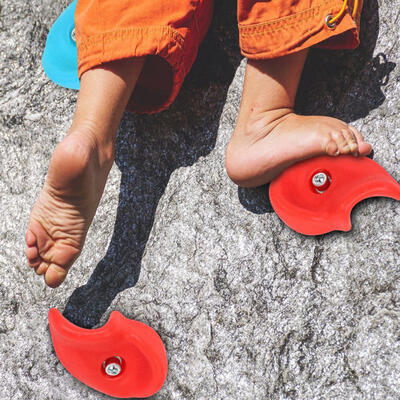 

Greensen 10 Pcs Kids Children Outdoor Climbing Frame Mixed Color Rock Climbing Wall Stones