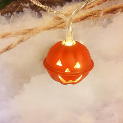

New Hot 2M Halloween Pumpkin LED String Lights Battery Operated Holiday Party Garden Lanterns Lights Christmas Halloween Decor