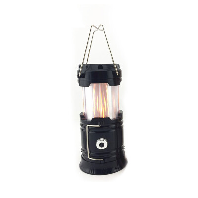 

Light Portable Camping Outdoor Lantern Work Lamp Flashlight Solar Durable Mini
